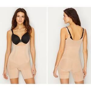 SPANX OnCore Firm Control Open-Bust Bodysuit Soft Nude Med